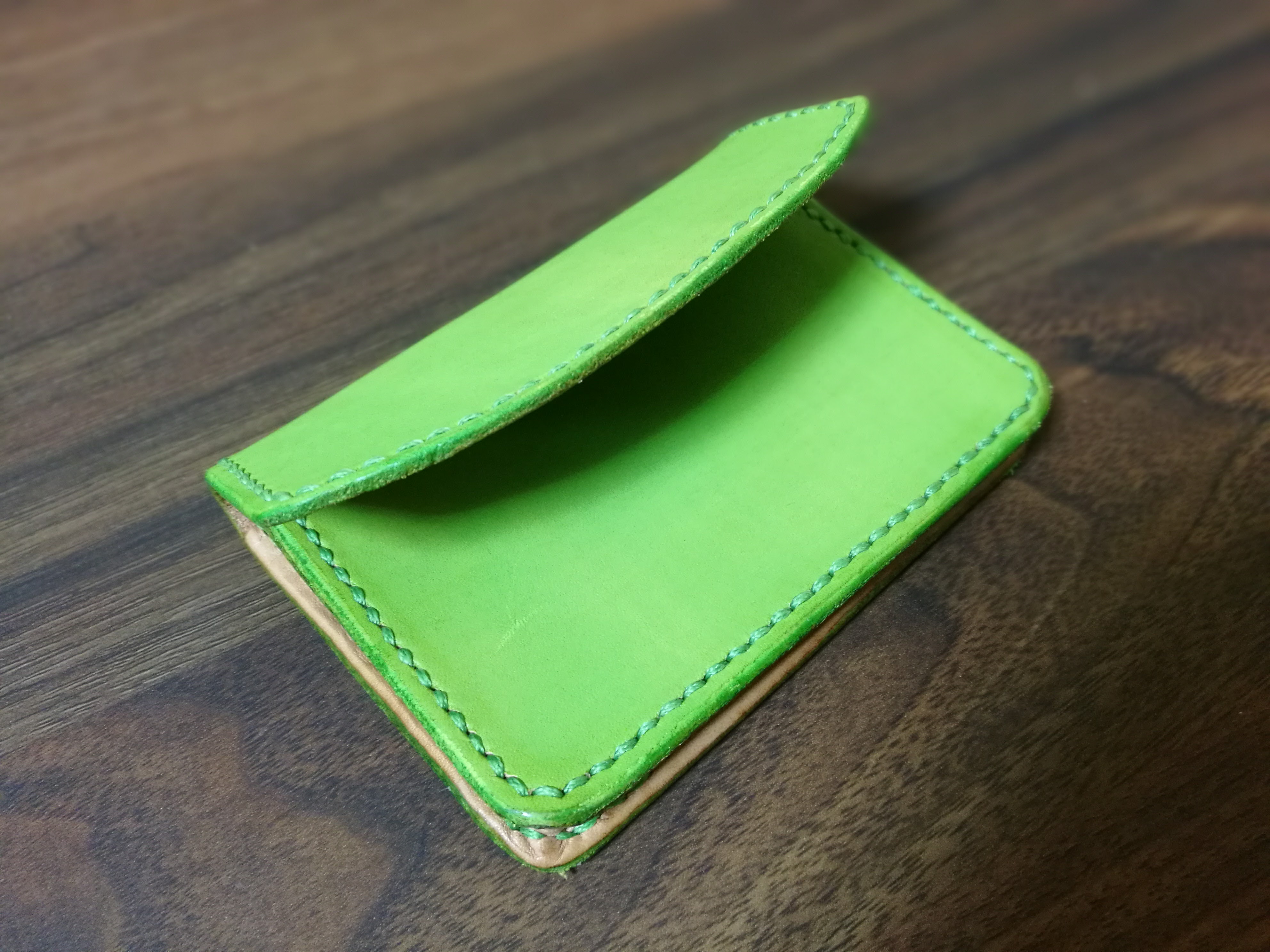 また総マチ型名刺入れの名刺入れを作った（黄緑色）（2/2）｜ゼロから